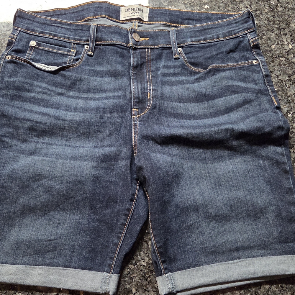 NEW!! Denizen LEVI Blue Denim bermuda Shorts